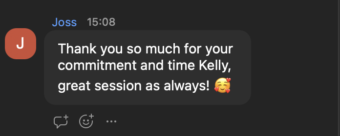 Honestly I come across too many ig influencers who are just there to make mummies feel good, but the advice is so watered down that I don't see their conviction. so yes really appreciate you really give us the MEAT