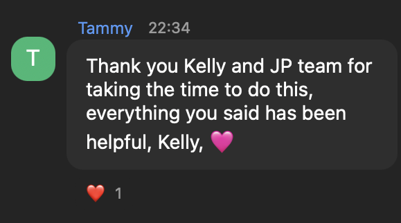 I like how Kelly listened to each parent intently, asked questions, affirmed and provided feedback and possible solutions. She made her audience seen and heard. I also liked she provided a safe place for parents to be vulnerable and helped us to know we're not alone in this parenting journey.